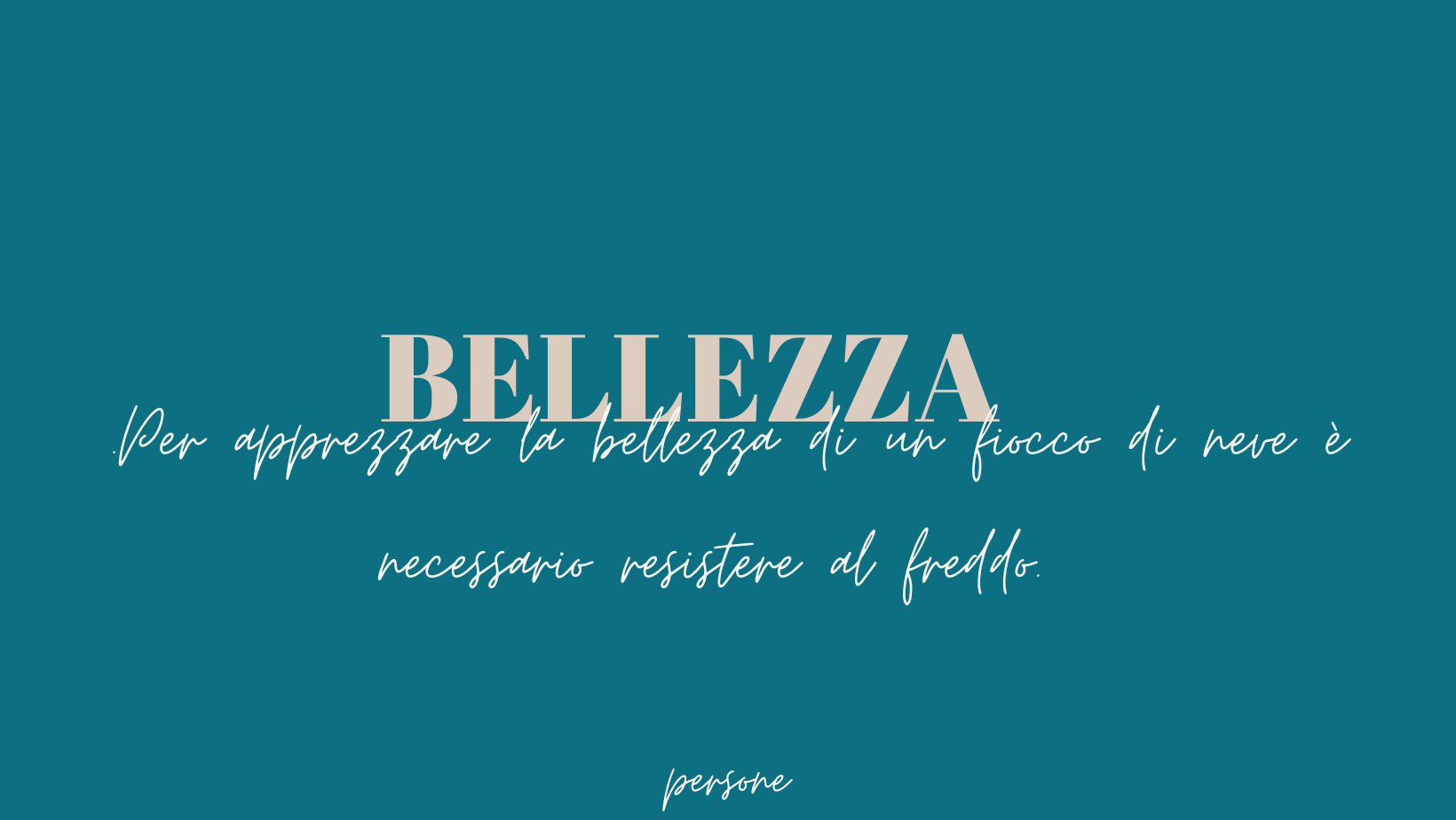Bellezza episode artwork