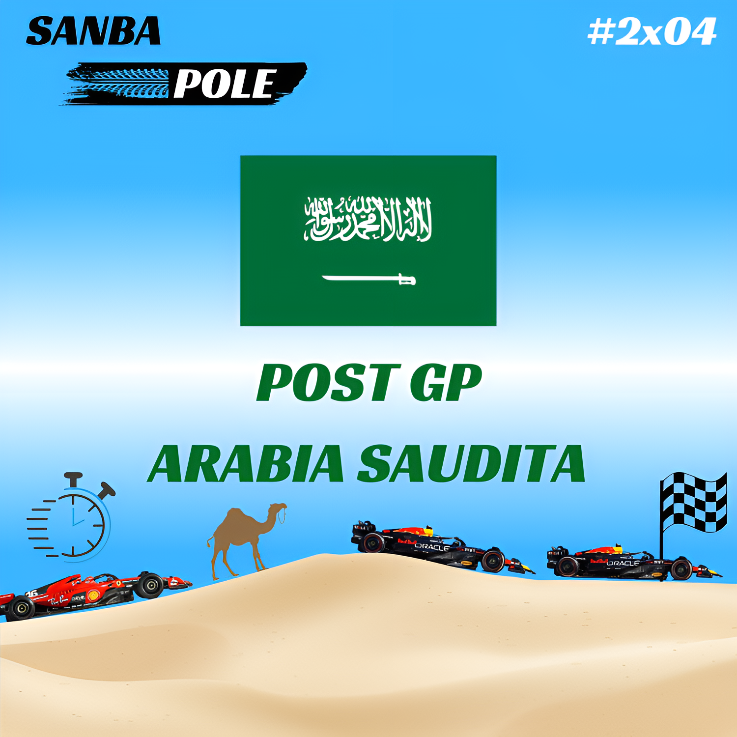 Post GP Arabia Saudita episode artwork