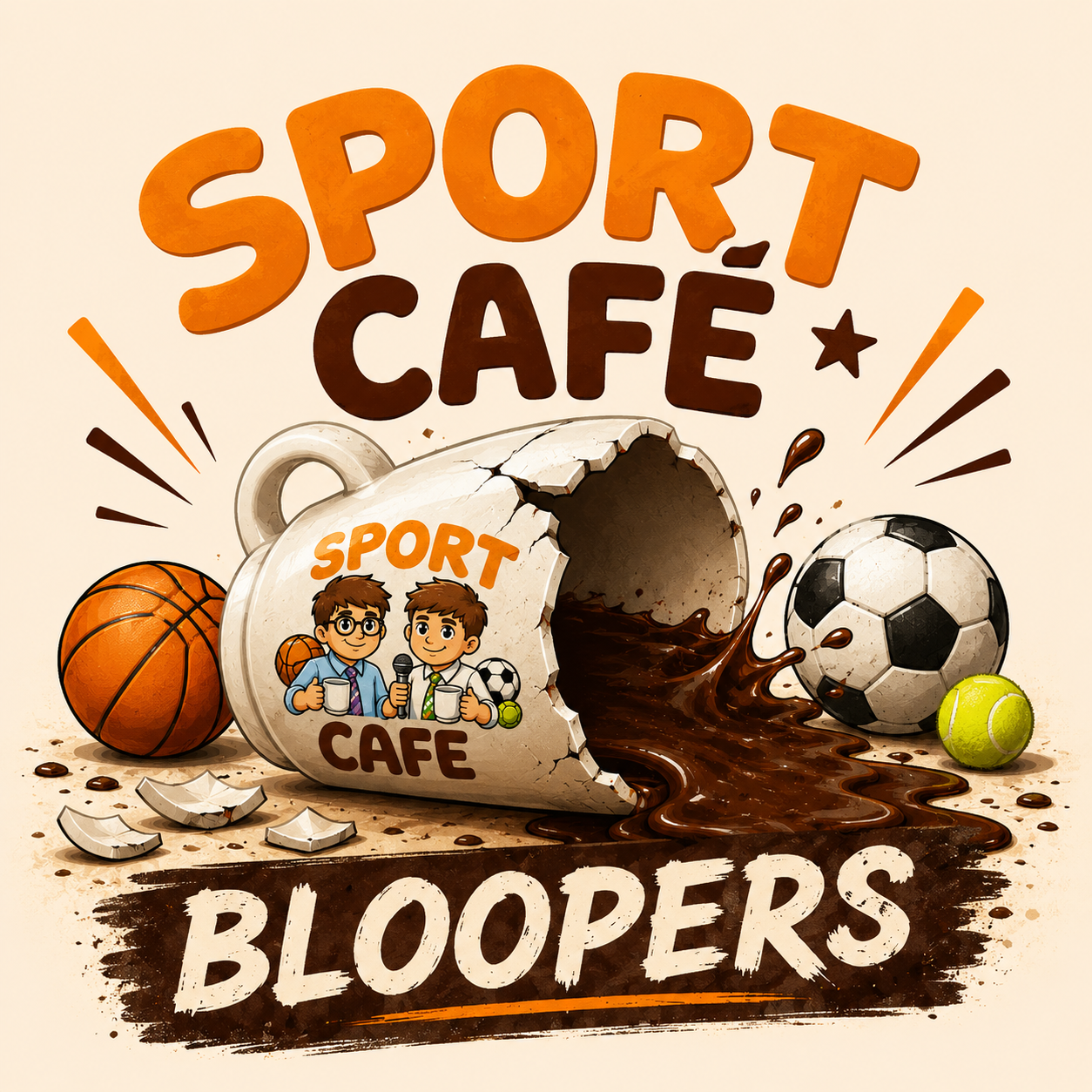 Puntata 5: Un caffè rovesciato, i bloopers di SportCafè episode artwork