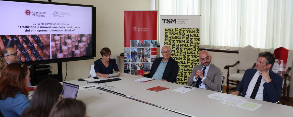 Conferenza stampa di presentazione di un master © Teyssot / UniTrento