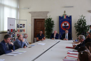 Conferenza stampa di presentazione di un master © Teyssot / UniTrento