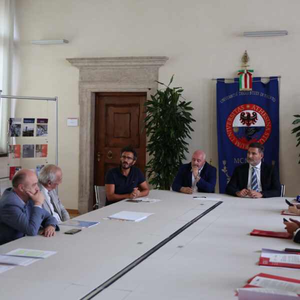 Conferenza stampa di presentazione di un master © Teyssot / UniTrento