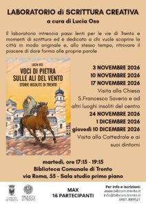 scrittura creativa a Trento